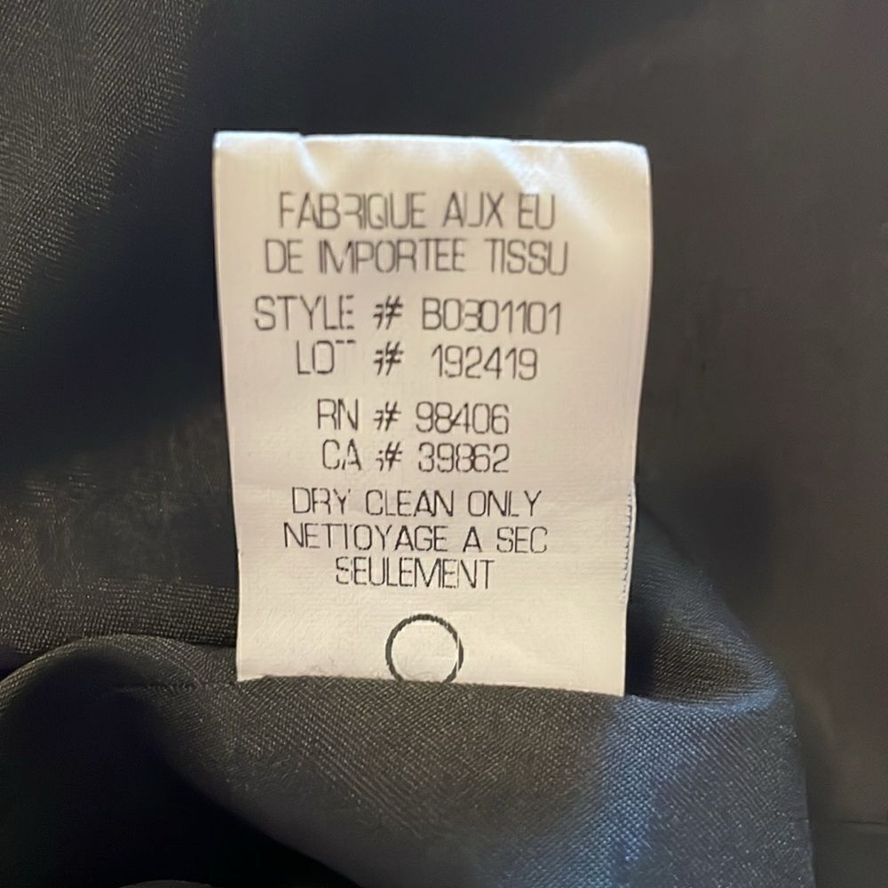 Theory Black Two Button Jacket - Picture 5 of 5